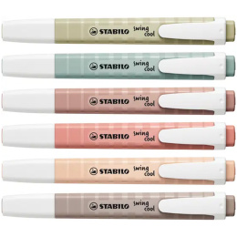 Swing Cool Nature lot de 6 dans le groupe Stylos / Bureau / Surligneurs chez Pen Store (136796)