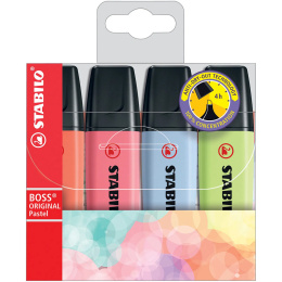 BOSS Original Pastel lot de 4 Set 2 dans le groupe Stylos / Bureau / Surligneurs chez Pen Store (136800)