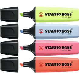 BOSS Original Pastel lot de 4 Set 2 dans le groupe Stylos / Bureau / Surligneurs chez Pen Store (136800)