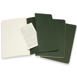 Cahier Notebook Large Green Ligné dans le groupe Papiers & Blocs / Écrire et consigner / Carnets chez Pen Store (136810)