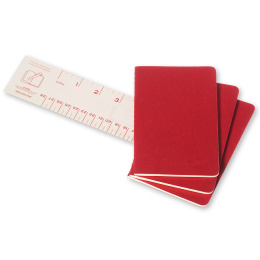 Cahier Notebook Pocket Red Non ligné dans le groupe Papiers & Blocs / Écrire et consigner / Carnets chez Pen Store (136811)