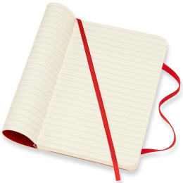 Classic Soft Cover Notebook Pocket Red dans le groupe Papiers & Blocs / Écrire et consigner / Carnets chez Pen Store (136829_r)