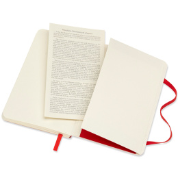 Classic Soft Cover Notebook Pocket Red dans le groupe Papiers & Blocs / Écrire et consigner / Carnets chez Pen Store (136829_r)