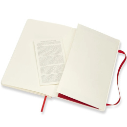 Classic Soft Cover Notebook Large Red dans le groupe Papiers & Blocs / Écrire et consigner / Carnets chez Pen Store (136830_r)