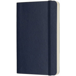 Classic Soft Cover Notebook Pocket Blue Non ligné dans le groupe Papiers & Blocs / Écrire et consigner / Carnets chez Pen Store (136832)