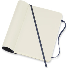 Classic Soft Cover Notebook Pocket Blue Non ligné dans le groupe Papiers & Blocs / Écrire et consigner / Carnets chez Pen Store (136832)