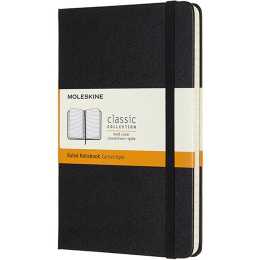 Classic Hard Cover Notebook Medium Black dans le groupe Papiers & Blocs / Écrire et consigner / Carnets chez Pen Store (136838_r)