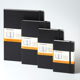 Classic Hard Cover Notebook Medium Black dans le groupe Papiers & Blocs / Écrire et consigner / Carnets chez Pen Store (136838_r)