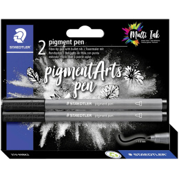 Pigment Arts Pen Noir lot de 2 dans le groupe Stylos / Crayons d'artistes / Feutres chez Pen Store (136854)