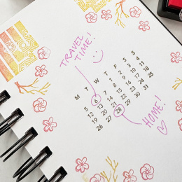 Tampon Iromoyo Calendrier dans le groupe Loisirs créatifs / Accessoires Hobby / Tampons chez Pen Store (136889)