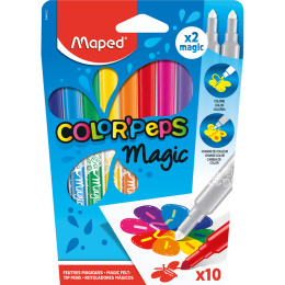 Feutres de coloriage Color’Peps Magic lot de 10 dans le groupe Kids / Crayons pours les enfants / Feutres pour les enfants chez Pen Store (136940)
