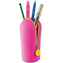 Pen Case Hoop Vacuum Neon Pink dans le groupe Kids / Crayons pours les enfants / Trousse pour enfants chez Pen Store (136949)