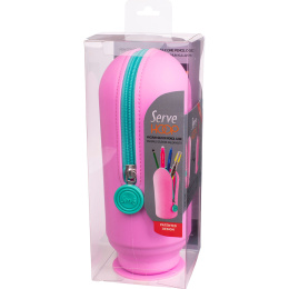 Pen Case Hoop Vacuum Pastel Pink dans le groupe Kids / Crayons pours les enfants / Trousse pour enfants chez Pen Store (136950)