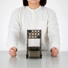 HBS130 Hand Bin Stand Titanium dans le groupe Loisirs créatifs / Organiser / Boîte chez Pen Store (136961)