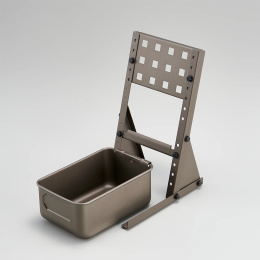HBS130 Hand Bin Stand Titanium dans le groupe Loisirs créatifs / Organiser / Boîte chez Pen Store (136961)