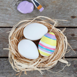 Œufs Blancs paquet de 12 dans le groupe Loisirs créatifs / Fêtes et saisons / Bricolage de Pâques chez Pen Store (136977)