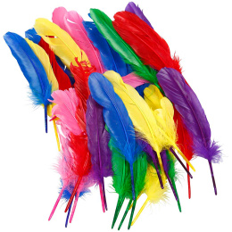 Plumes paquet de 36 dans le groupe Loisirs créatifs / Fêtes et saisons / Bricolage de Pâques chez Pen Store (136979)