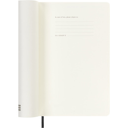 Calendrier 18M WeekNote Soft Cover Large Black dans le groupe Papiers & Blocs / Calendriers et agendas / Calendriers 18 mois chez Pen Store (137008)