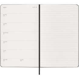 Calendrier 18M WeekNote Hard Cover Large Black dans le groupe Papiers & Blocs / Calendriers et agendas / Calendriers 18 mois chez Pen Store (137011)