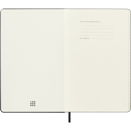 Calendrier 18M WeekNote Hard Cover Large Black dans le groupe Papiers & Blocs / Calendriers et agendas / Calendriers 18 mois chez Pen Store (137011)