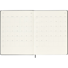 Calendrier 18M WeekNote Hard Cover XL Black dans le groupe Papiers & Blocs / Calendriers et agendas / Calendriers 18 mois chez Pen Store (137012)
