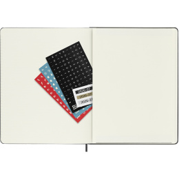 Calendrier 18M WeekNote Hard Cover XL Black dans le groupe Papiers & Blocs / Calendriers et agendas / Calendriers 18 mois chez Pen Store (137012)