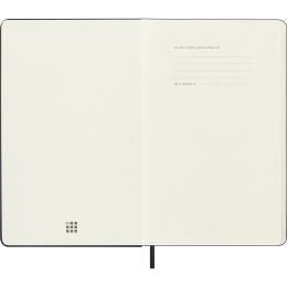 Calendrier 18M Weekly Hard Cover Horisontell Large Black dans le groupe Papiers & Blocs / Calendriers et agendas / Calendriers 18 mois chez Pen Store (137014)