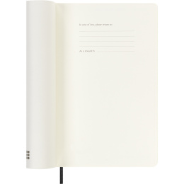 Calendrier 18M Daily Soft Cover Large Black dans le groupe Papiers & Blocs / Calendriers et agendas / Calendriers 18 mois chez Pen Store (137015)
