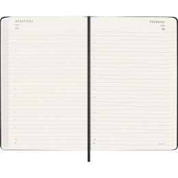 Calendrier 18M Daily Hard Cover Large Black dans le groupe Papiers & Blocs / Calendriers et agendas / Calendriers 18 mois chez Pen Store (137016)