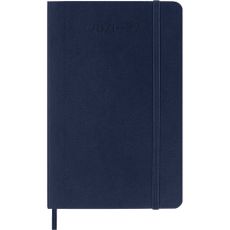Calendrier 18M WeekNote Soft Cover Pocket Sapphire Blue dans le groupe Papiers & Blocs / Calendriers et agendas / Calendriers 18 mois chez Pen Store (137018)