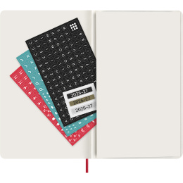 Kalenteri 18M WeekNote Soft Cover Large Red dans le groupe Papiers & Blocs / Calendriers et agendas / Calendriers 18 mois chez Pen Store (137020)