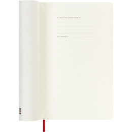 Kalenteri 18M WeekNote Soft Cover Large Red dans le groupe Papiers & Blocs / Calendriers et agendas / Calendriers 18 mois chez Pen Store (137020)