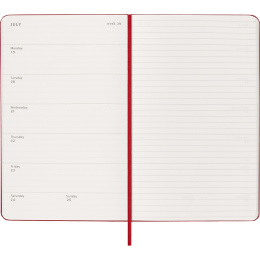 Calendrier 18M WeekNote Hard Cover Large Red dans le groupe Papiers & Blocs / Calendriers et agendas / Calendriers 18 mois chez Pen Store (137022)