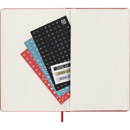 Calendrier 18M WeekNote Hard Cover Large Red dans le groupe Papiers & Blocs / Calendriers et agendas / Calendriers 18 mois chez Pen Store (137022)
