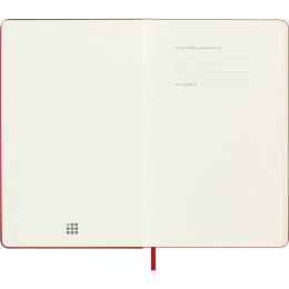 Calendrier 18M WeekNote Hard Cover Large Red dans le groupe Papiers & Blocs / Calendriers et agendas / Calendriers 18 mois chez Pen Store (137022)
