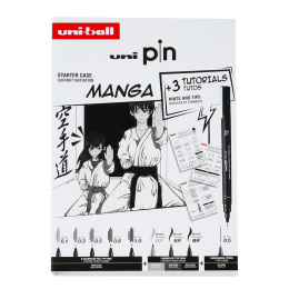 Pin Fine Line Manga Set dans le groupe Stylos / Crayons d'artistes / Feutres Fineliners chez Pen Store (137083)