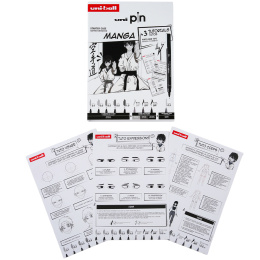 Pin Fine Line Manga Set dans le groupe Stylos / Crayons d'artistes / Feutres Fineliners chez Pen Store (137083)