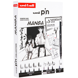 Pin Fine Line Manga Set dans le groupe Stylos / Crayons d'artistes / Feutres Fineliners chez Pen Store (137083)