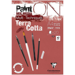 Paint'ON Bloc artiste Terracotta A4 dans le groupe Papiers & Blocs / Bloc Artiste / Bloc Mixed Media chez Pen Store (137088)