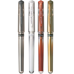 Signo Broad UM-153 Gel lot de 4 dans le groupe Stylos / Écrire / Stylos encre gel chez Pen Store (137113)