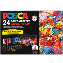 Posca Brush Standing Set dans le groupe Stylos / Crayons d'artistes / Feutres d'illustrations chez Pen Store (137115)