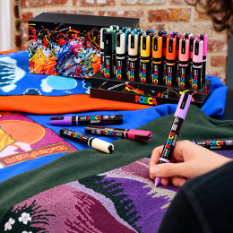 Posca Brush Standing Set dans le groupe Stylos / Crayons d'artistes / Feutres d'illustrations chez Pen Store (137115)