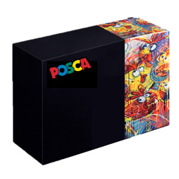 Posca Brush Standing Set dans le groupe Stylos / Crayons d'artistes / Feutres d'illustrations chez Pen Store (137115)