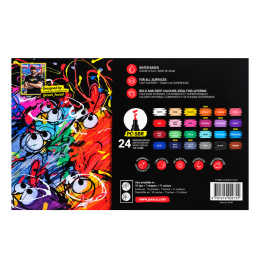 Posca Brush Standing Set dans le groupe Stylos / Crayons d'artistes / Feutres d'illustrations chez Pen Store (137115)