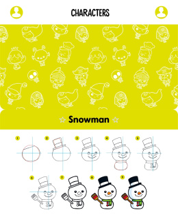 Kawaii Cute and Easy Drawing Deck dans le groupe Loisirs créatifs / Livres / Livres d'instruction chez Pen Store (137175)