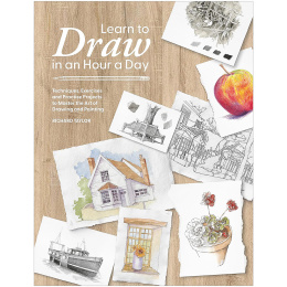 Learn to Draw in an Hour a Day dans le groupe Loisirs créatifs / Livres / Livres d'instruction chez Pen Store (137176)