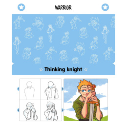 Manga Quick and Easy Drawing Deck dans le groupe Loisirs créatifs / Livres / Livres d'instruction chez Pen Store (137177)