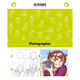 Manga Quick and Easy Drawing Deck dans le groupe Loisirs créatifs / Livres / Livres d'instruction chez Pen Store (137177)