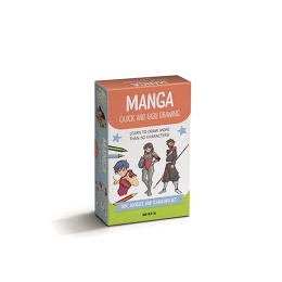 Manga Quick and Easy Drawing Deck dans le groupe Loisirs créatifs / Livres / Livres d'instruction chez Pen Store (137177)