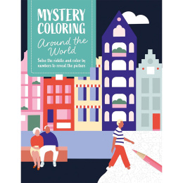 Mystery Coloring Around the World dans le groupe Loisirs créatifs / Livres / Album de coloriage pour les adultes chez Pen Store (137179)